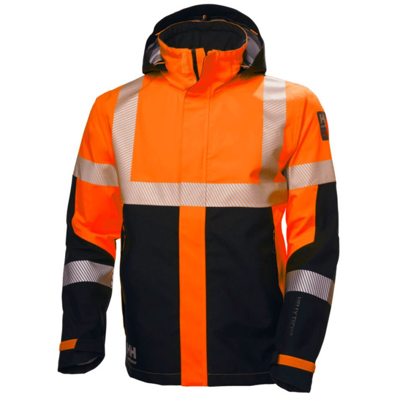 Helly Hansen Icu Shell Jacket - Orange/Ebony