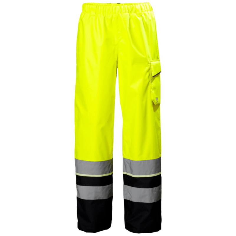 Helly Hansen Uc-Me Shell Trousers Cl2 - Hi Vis Yellow/Ebony