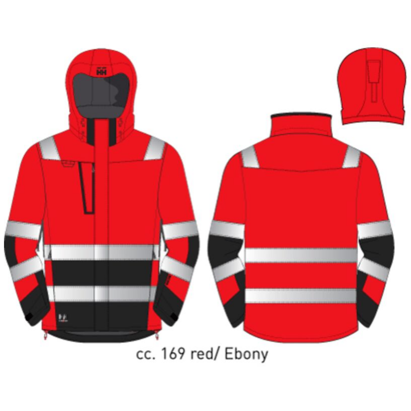 Helly Hansen Alna 2.0 Shell Jacket - Red/Ebony