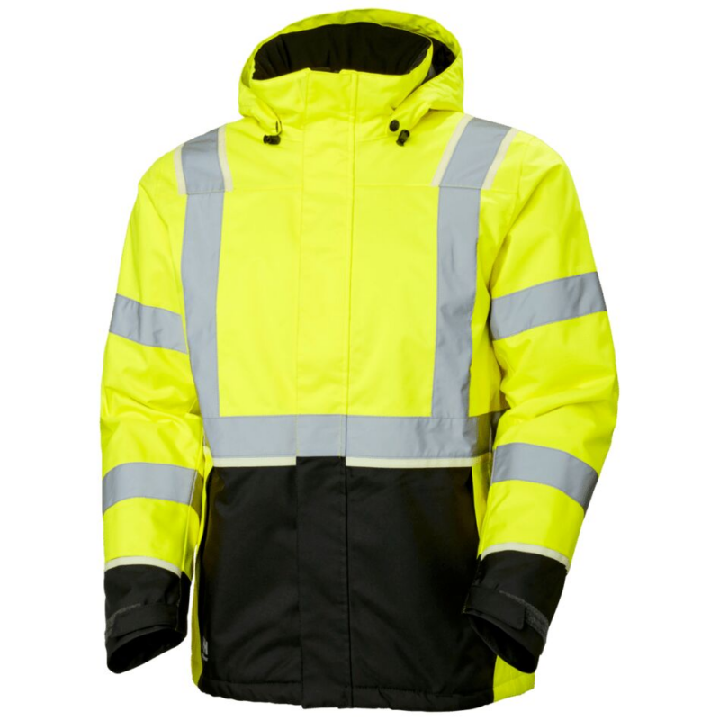 Helly Hansen Uc-Me Winter Jacket - Hi Vis Yellow/Ebony