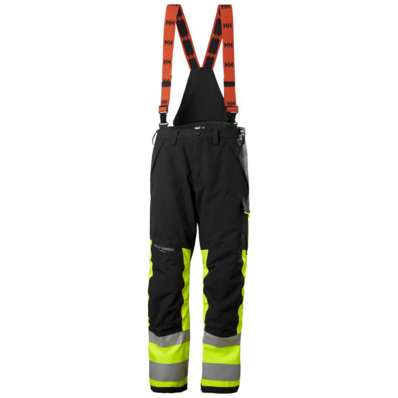 Helly Hansen Alna 2.0 Shell Trousers Class 1 - Yellow/Ebony