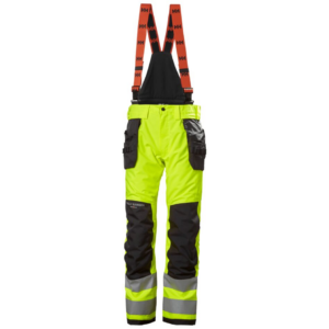 Helly Hansen Alna 2.0 Shell Construction Trousers Class 2 - Yellow/Ebony