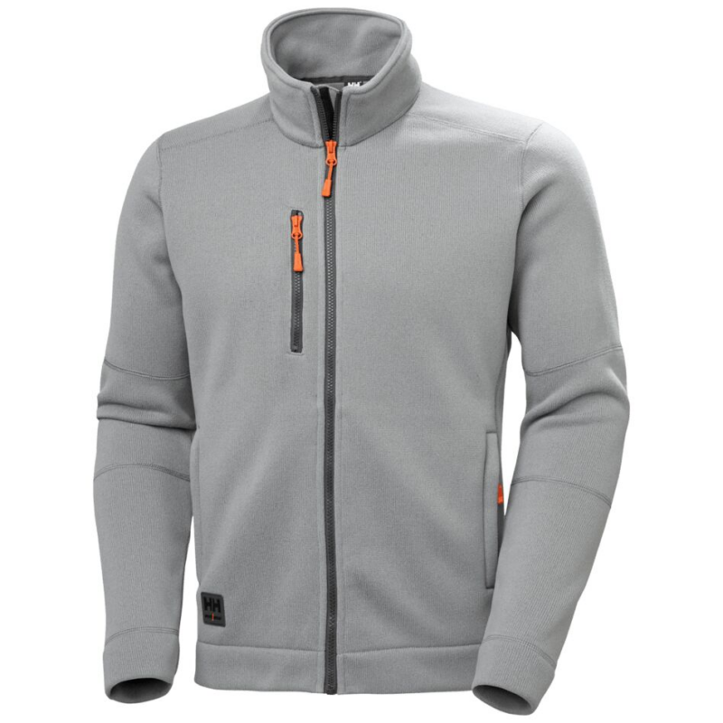 Helly Hansen Kensington Knit Fleece Jacket - Mid Grey