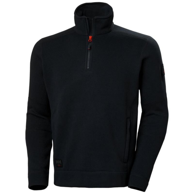Helly Hansen Kensington Halfzip Knit Fleece - Black
