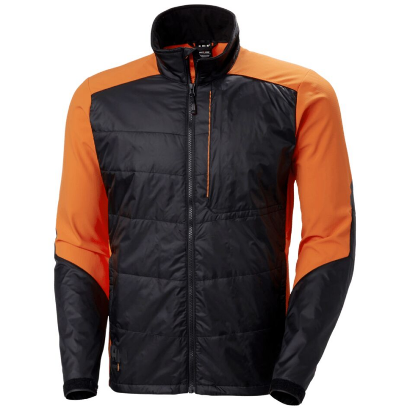 Helly Hansen Kensington Insulated Jacket - Black/Dark Orange