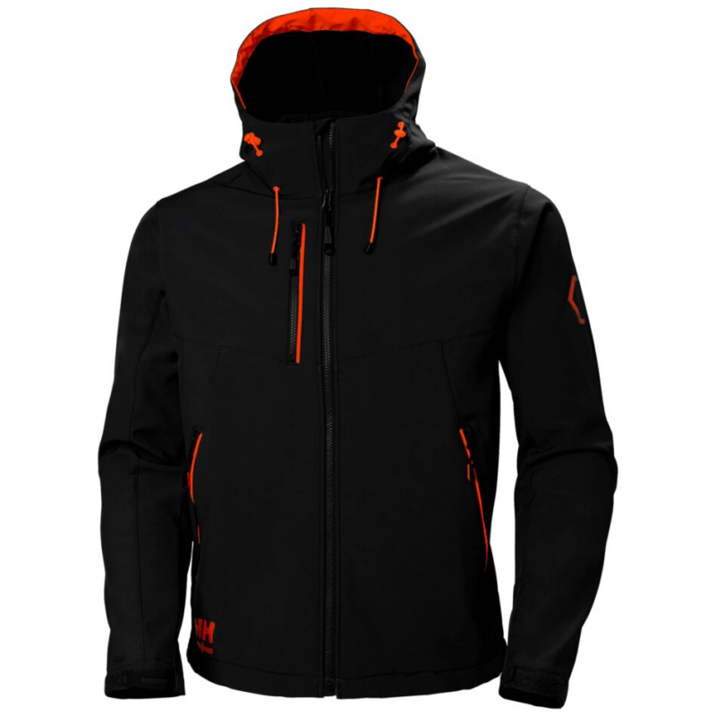Helly Hansen Chelsea Evo Hooded Softs Jacket - Black