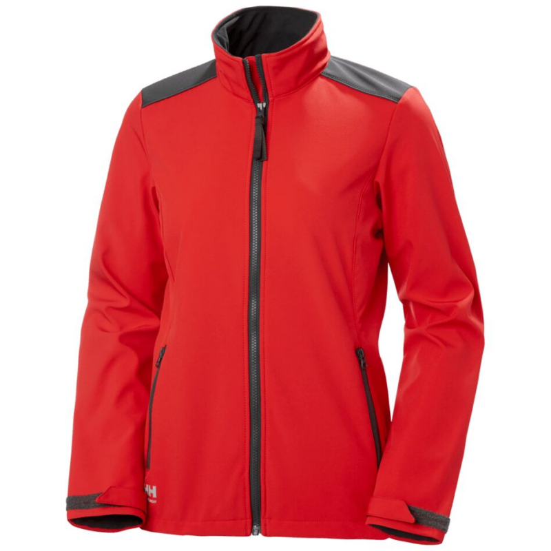 Helly Hansen Womens Manchester 2.0 Softs Jacket - Alert Red/Ebony