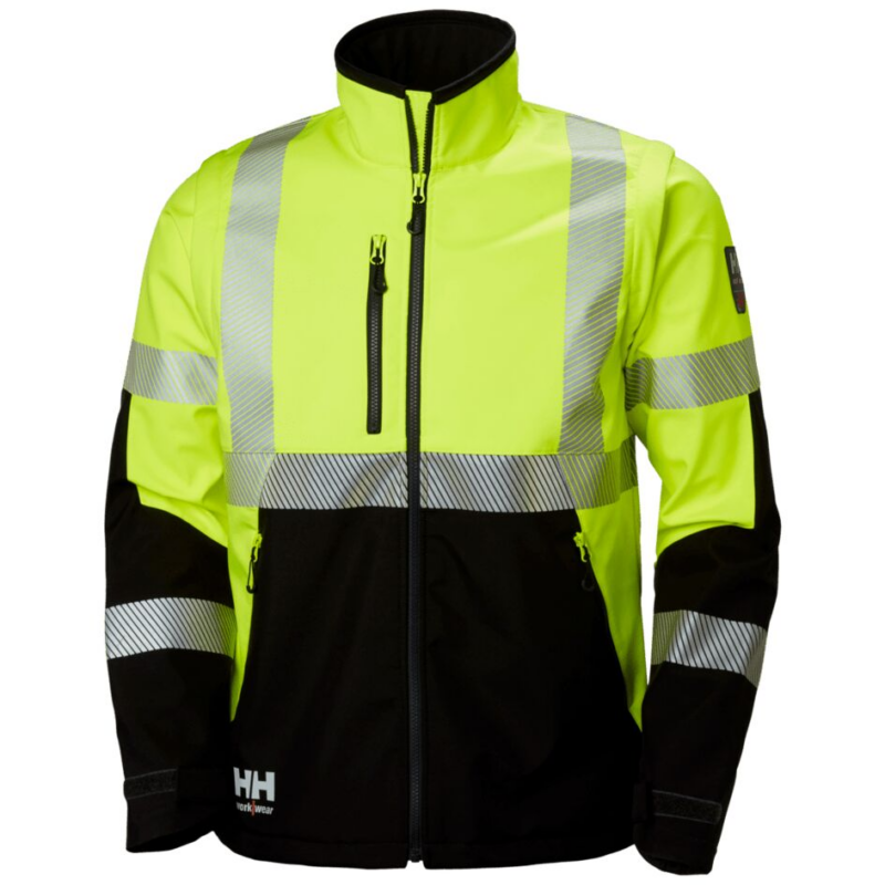 Helly Hansen Icu Softs Jacket - En471 Yellow/Ebony