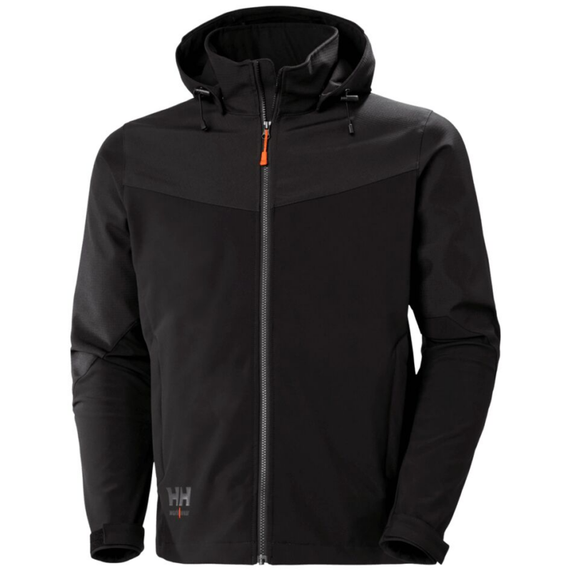 Helly Hansen Oxford Hooded Softs Jacket - Black