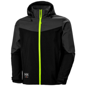 Helly Hansen Oxford Hooded Softs Jacket - Black/Ebony