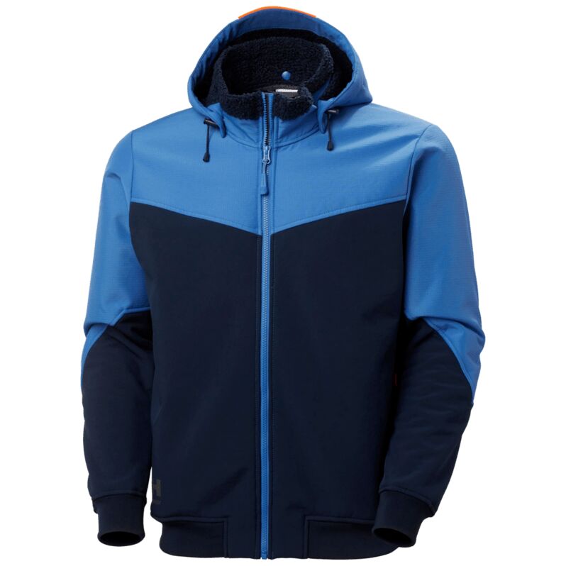 Helly Hansen Oxford Winter Softshell Jacket - Navy/Stone Blue