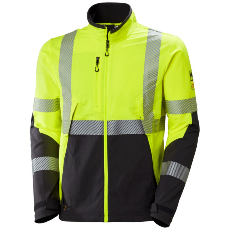 Helly Hansen Icu Brz Jacket - Yellow/Ebony