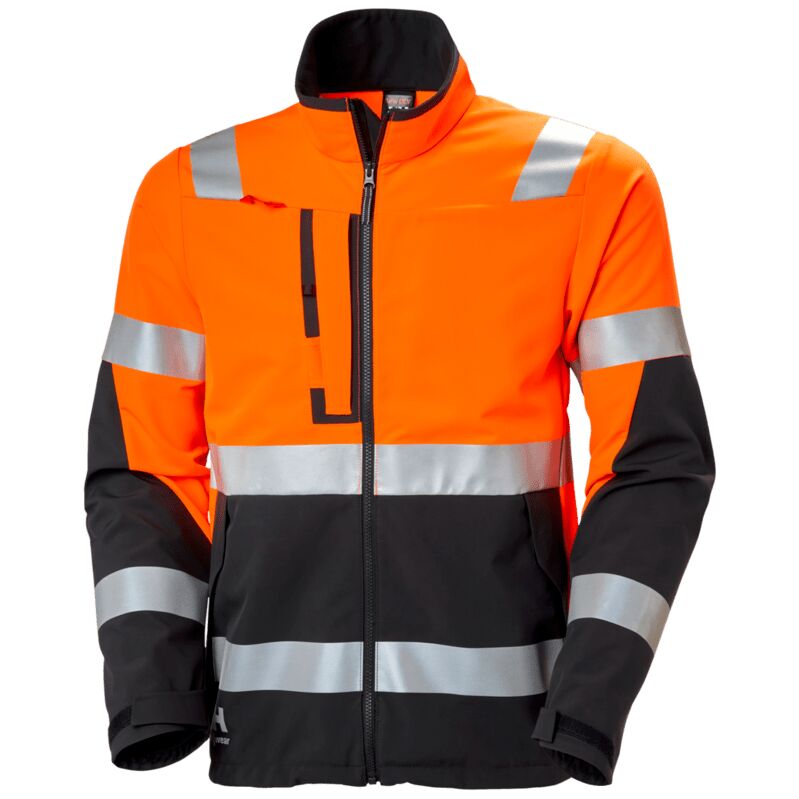 Helly Hansen Alna 4X Tech Jacket - Orange/Ebony