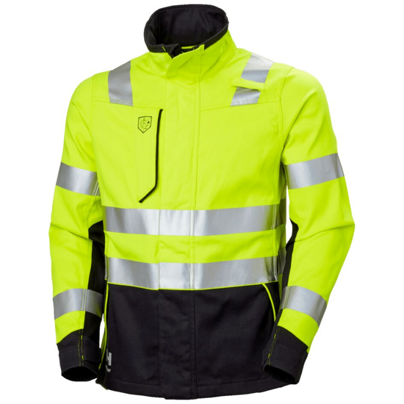 Helly Hansen Fyre Jacket - Hi Vis Yellow/Ebony