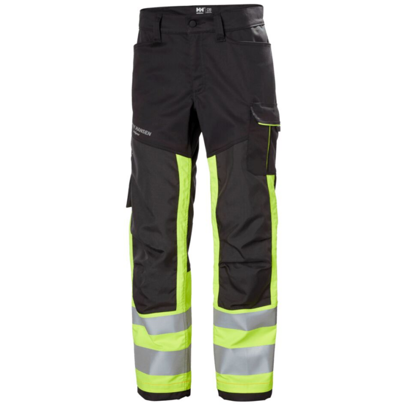 Helly Hansen Alna 2.0 Work Trousers Class 1 - Yellow/Ebony