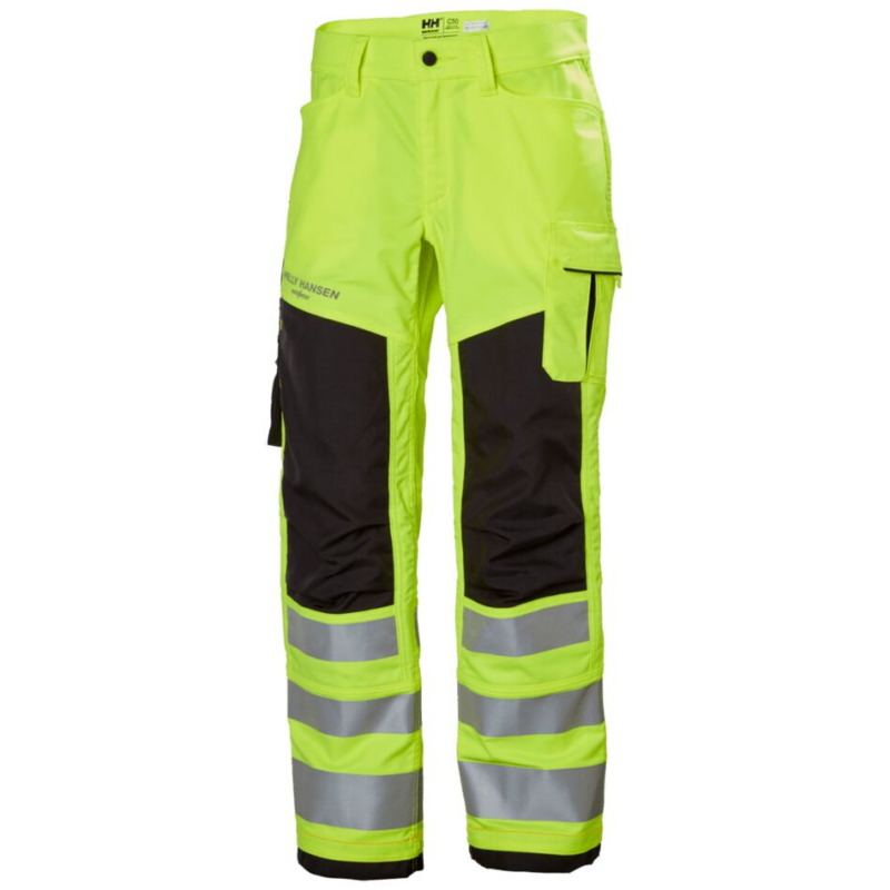 Helly Hansen Alna 2.0 Work Trousers Class 2 - Yellow/Ebony