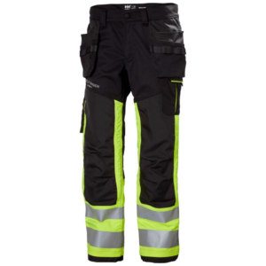 Helly Hansen Alna 2.0 Construction Trousers Class 1 - Yellow/Ebony