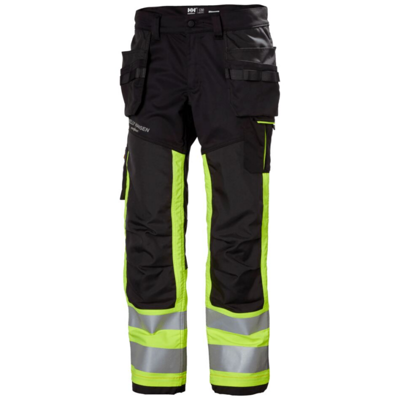 Helly Hansen Alna 2.0 Construction Trousers Class 1 - Yellow/Ebony