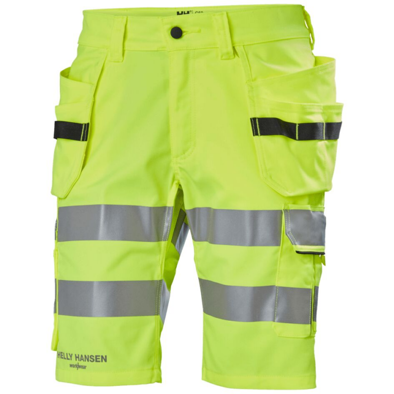 Helly Hansen Alna 2.0 Construction Shorts - Yellow/Ebony