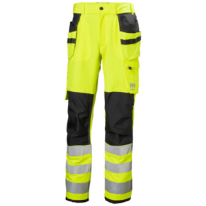 Helly Hansen Alna 4X Construction Trousers Class 2 - Yellow/Ebony