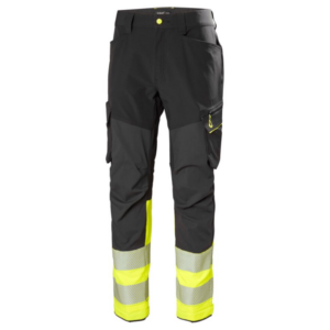 Helly Hansen Icu Brz Cargo Trousers Class 1 - Yellow/Ebony