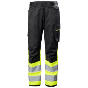 Helly Hansen Uc-Me Work Trousers Cl1 - Hi Vis Yellow/Ebony