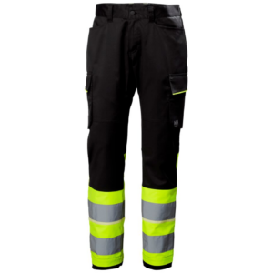 Helly Hansen Uc-Me Cargo Trousers Cl1 - Hi Vis Yellow/Ebony