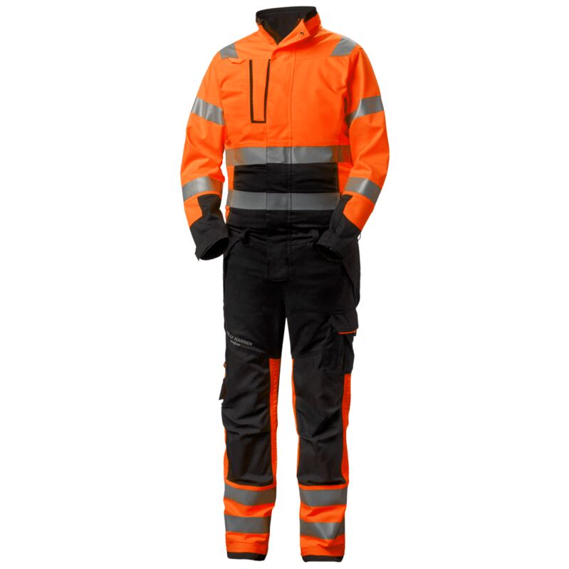 Helly Hansen Alna 2.0 Work Suit - Orange/Ebony