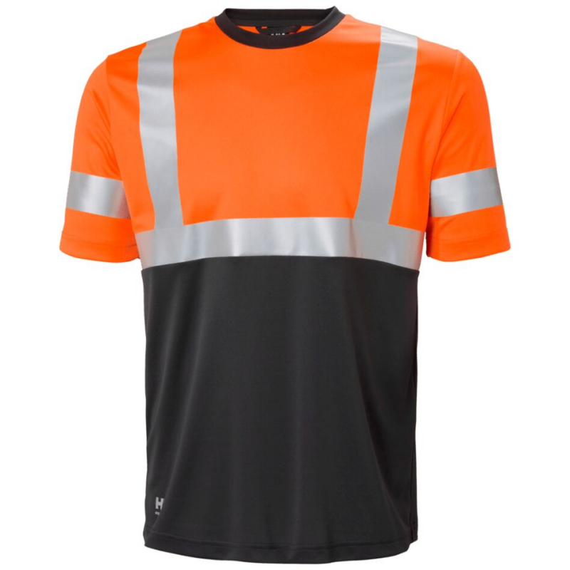 Helly Hansen Addvis T-Shirt Class 1 - Orange/Ebony