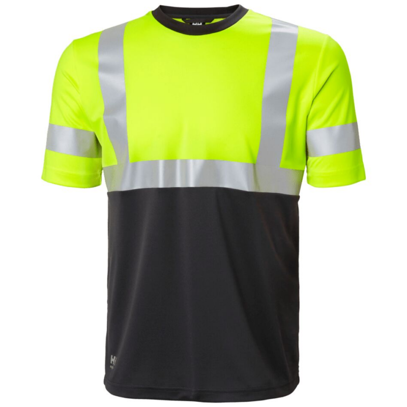 Helly Hansen Addvis T-Shirt Class 1 - Yellow/Ebony
