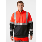Helly Hansen Addvis Half Zip Sweatshirt Class 1