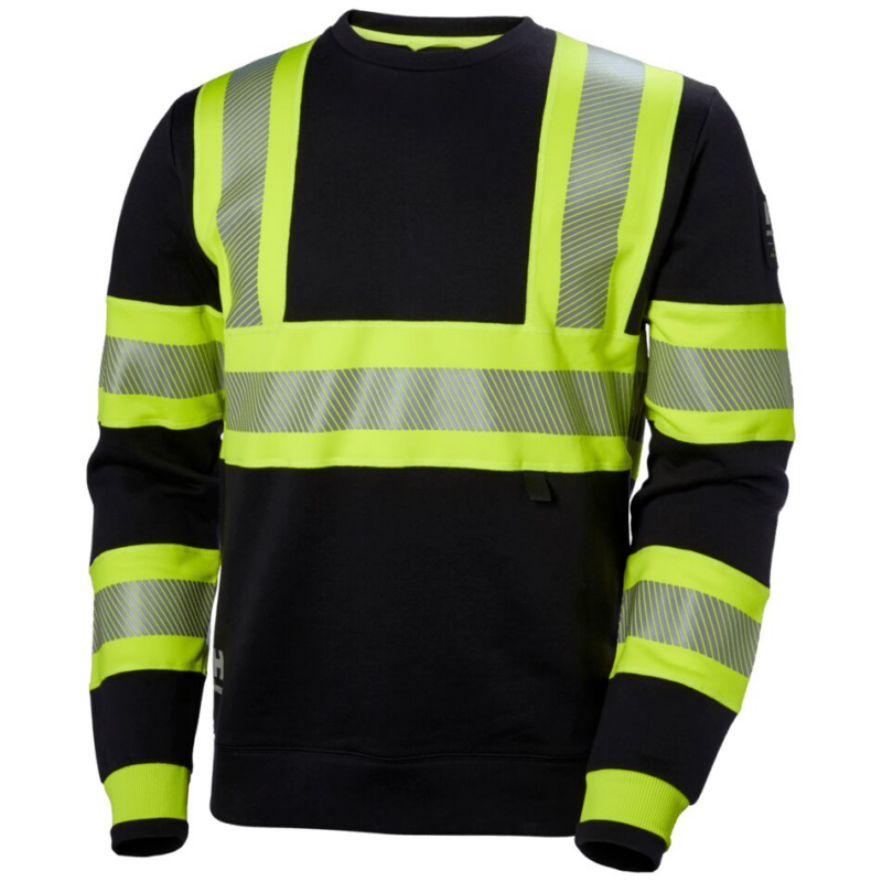 Helly Hansen Icu Sweatshirt - Yellow/Ebony
