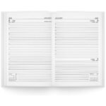 U. 2026 Luxury A4 Hardback Page a Day Half Page Weekends Diary