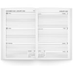 U. 2026 A4 Hardback Week To View Diary