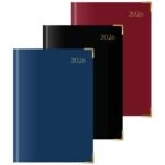 U. 2026 Luxury A4 Hardback Page a Day Half Page Weekends Diary
