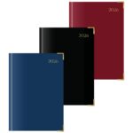U. 2026 Luxury A5 Hardback Page a Day Half Page Weekends Diary