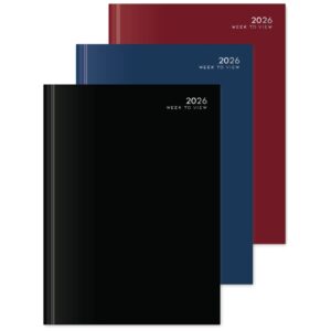 U. 2026 A4 Hardback Week To View Diary
