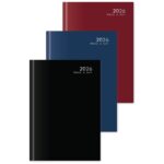 VELURA 2026 A5 Hardback Page a Day Half Page Weekends Diary