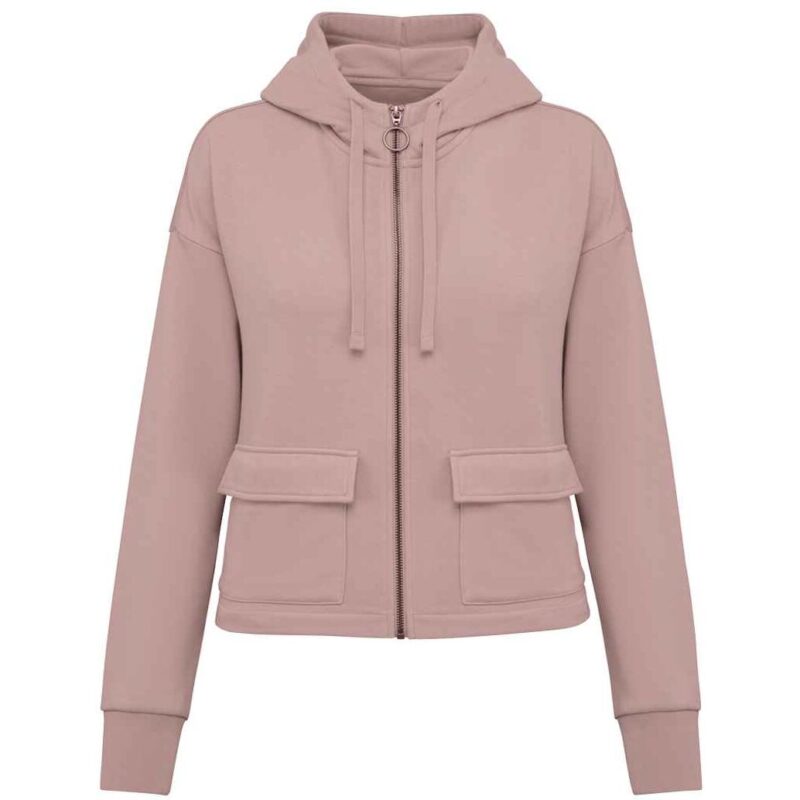 Native Spirit Ladies Full Zip Hooded Sweatshirt