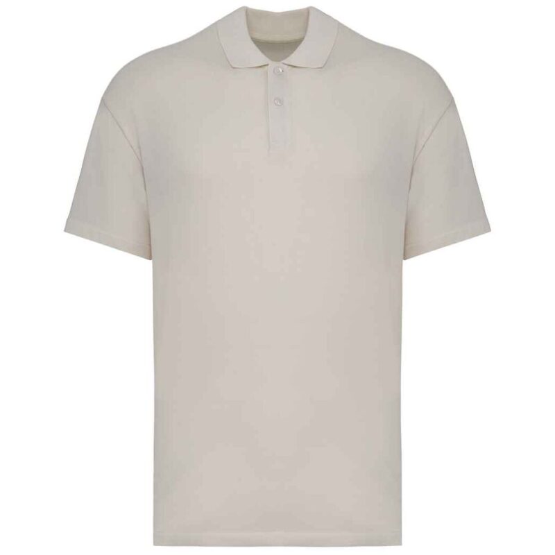 Native Spirit Drop Shoulder Pique Polo Shirt