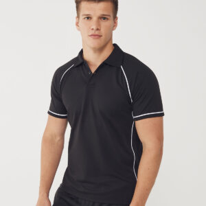 Finden + Hales Performance Piped Polo Shirt