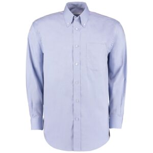 Kustom Kit Premium Long Sleeve Classic Fit Oxford Shirt