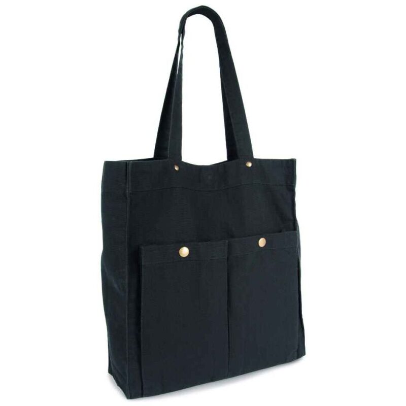 Kimood Washed Cotton Bag with Pockets