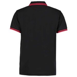 Kustom Kit Contrast Tipped Poly/Cotton Pique Polo Shirt