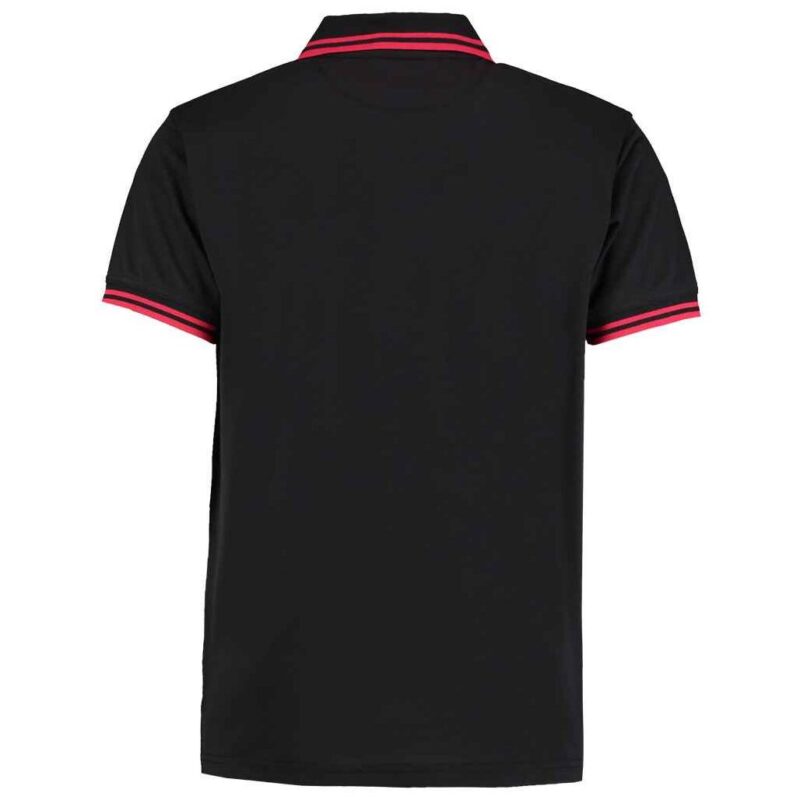 Kustom Kit Contrast Tipped Poly/Cotton Pique Polo Shirt