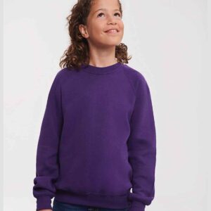 Russell Athletic Kids Raglan Sweatshirt