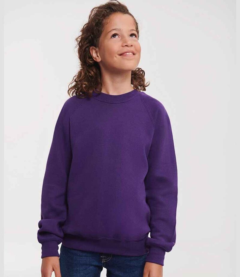 Russell Athletic Kids Raglan Sweatshirt