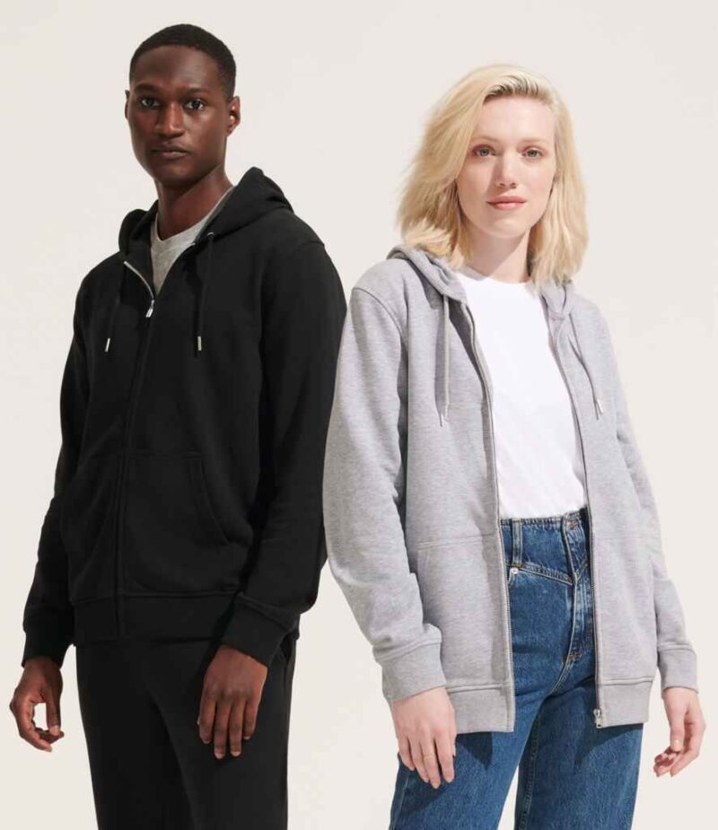 SOL'S Unisex Calipso Eco Friendly Full Zip Hoodie