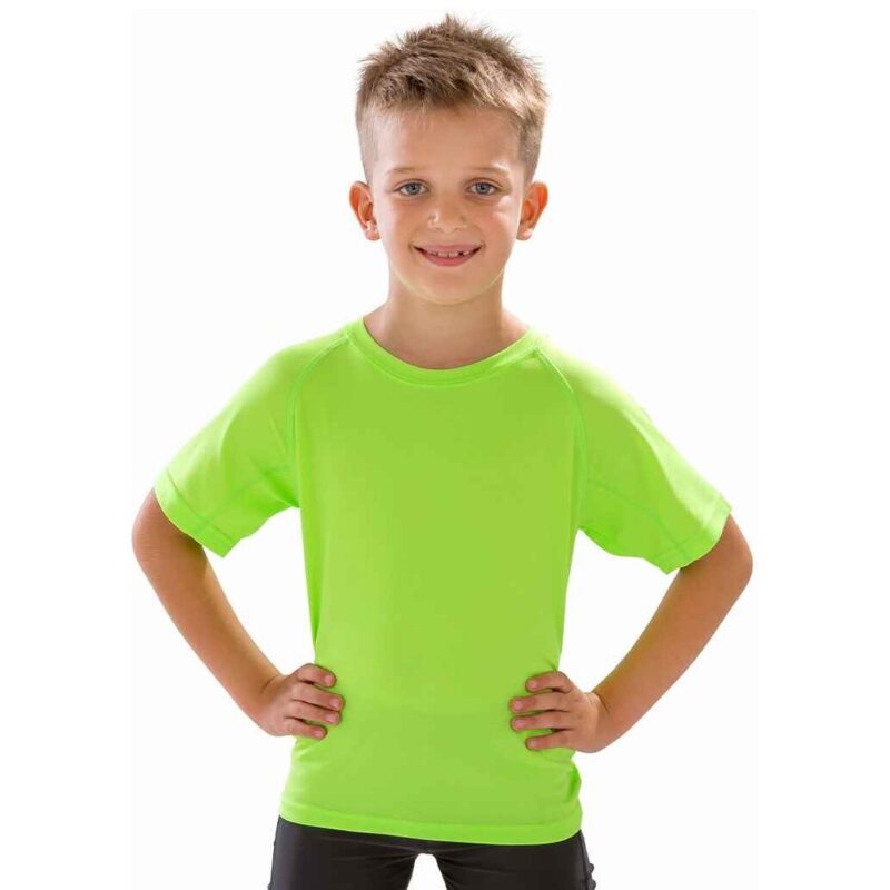 Spiro Kids Impact Performance Aircool T-Shirt
