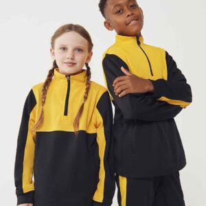 Finden + Hales Kids 1/4 Zip Tracksuit Top